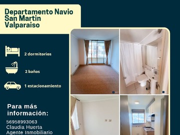Arriendo Mensual / Departamento / Valparaíso