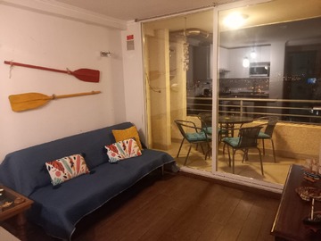 Living y terraza