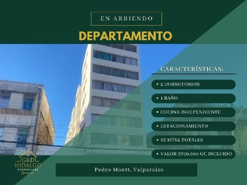 Arriendo Mensual / Departamento / Valparaíso