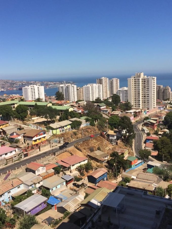 Vista panorámica Valparaíso