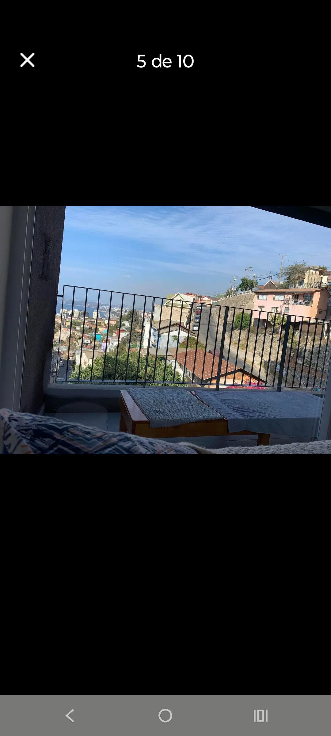 terraza para tomar sol