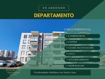 Arriendo Mensual / Departamento / Villa Alemana