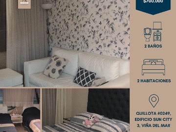 Arriendo Mensual / Departamento / Viña del Mar