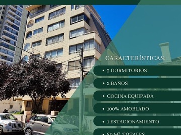 Arriendo Mensual / Departamento / Viña del Mar