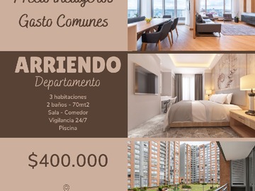 Arriendo Mensual / Departamento / Viña del Mar