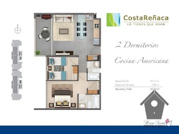 Arriendo Mensual / Departamento / Viña del Mar