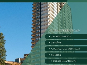 Arriendo Mensual / Departamento / Viña del Mar