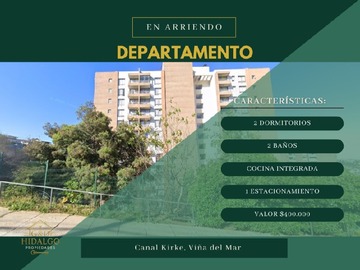 Arriendo Mensual / Departamento / Viña del Mar