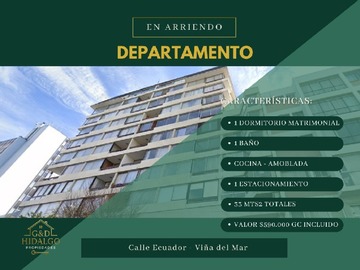 Arriendo Mensual / Departamento / Viña del Mar