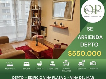 Arriendo Mensual / Departamento / Viña del Mar