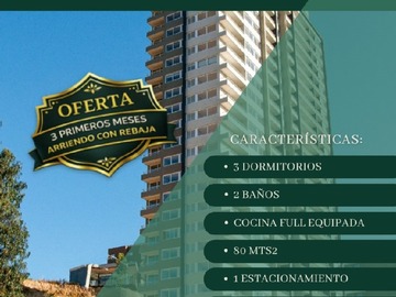 Arriendo Mensual / Departamento / Viña del Mar
