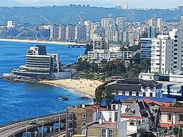 vista hacia viña del mar