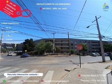 Arriendo Mensual / Departamento / Viña del Mar