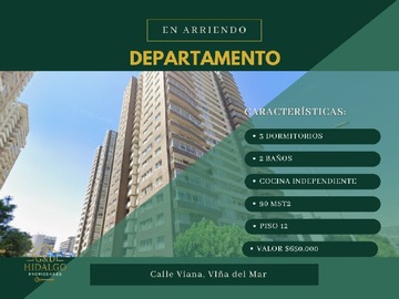 Arriendo Mensual / Departamento / Viña del Mar