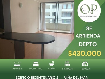 Arriendo Mensual / Departamento / Viña del Mar