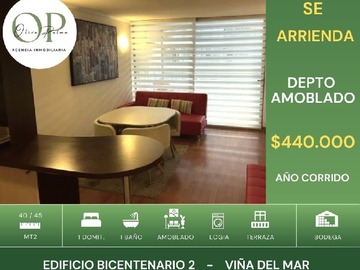 Arriendo Mensual / Departamento / Viña del Mar