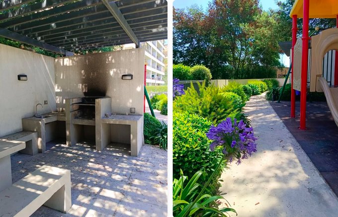 Quincho y areas juegos infantiles