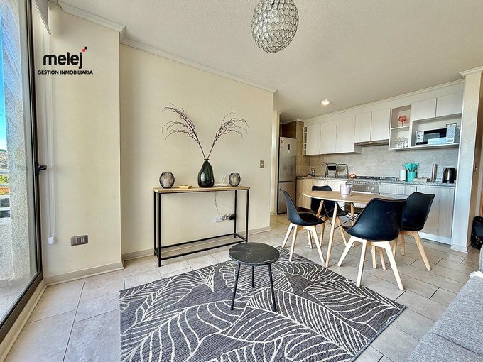 Living comedor y cocina incorporada