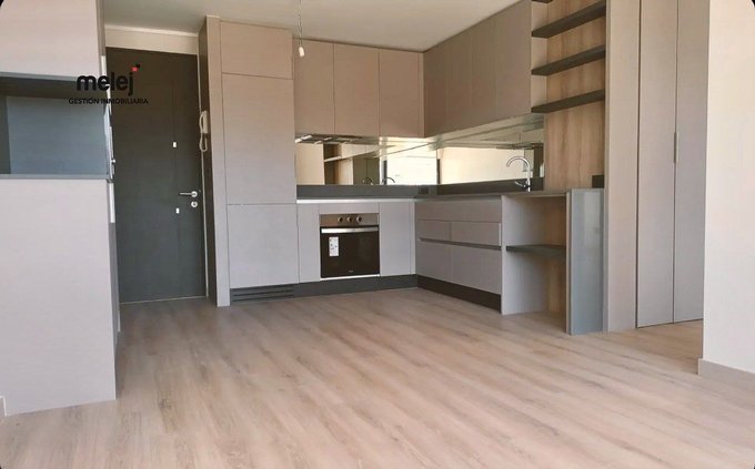 Living comedor y cocina integrada