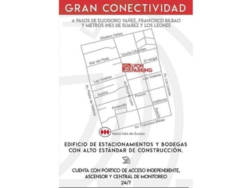 Arriendo Mensual / Estacionamiento / Providencia