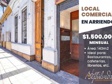 Arriendo Mensual / Local Comercial / Iquique