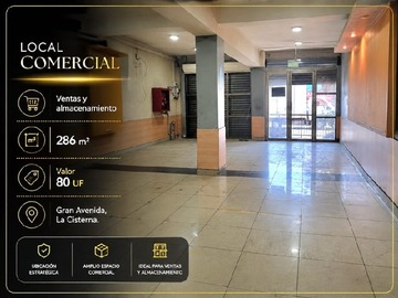 Arriendo Mensual / Local Comercial / La Cisterna