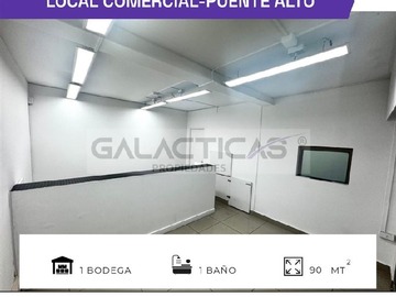 Arriendo Mensual / Local Comercial / Puente Alto
