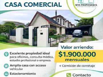 Arriendo Mensual / Local Comercial / Puerto Montt