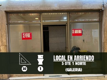 Arriendo Mensual / Local Comercial / Talca