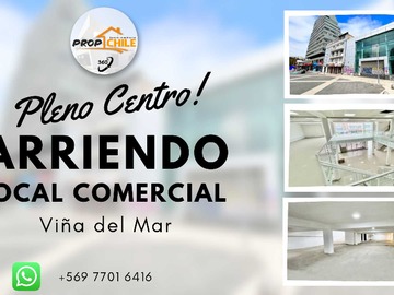 Arriendo Mensual / Local Comercial / Viña del Mar