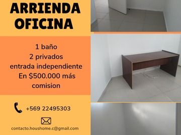 Arriendo Mensual / Oficina / Calama