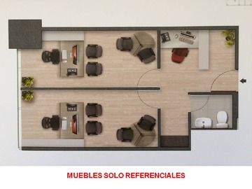 Arriendo Mensual / Oficina / Estación Central