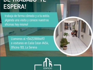 Arriendo Mensual / Oficina / La Serena