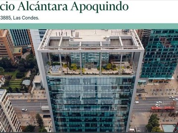 Arriendo Mensual / Oficina / Las Condes