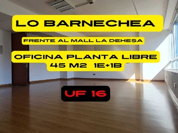 Arriendo Mensual / Oficina / Lo Barnechea