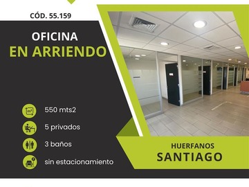 Arriendo Mensual / Oficina / Santiago