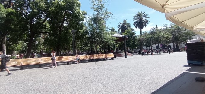 Vista Plaza de Armas Stgo