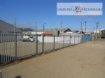 Arriendo Mensual / Terreno Industrial / Quintero