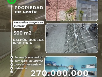 Venta / Bodega / La Cisterna