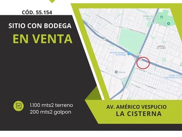 Venta / Bodega / La Cisterna