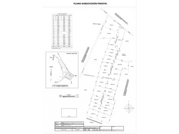 plano de los lotes