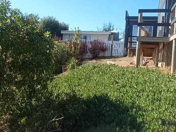 Vista a la cabaña 
