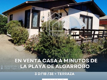 Venta / Casa / Algarrobo
