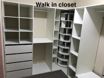 Walk in closet.