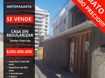 Venta / Casa / Antofagasta