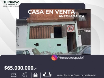 Venta / Casa / Antofagasta