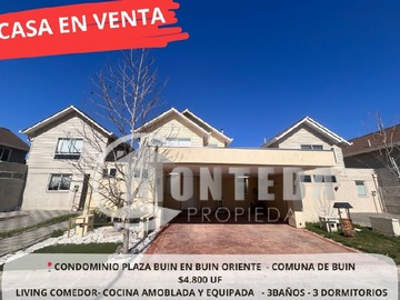 Venta / Casa / Buin