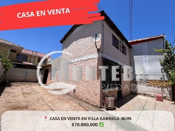 Venta / Casa / Buin