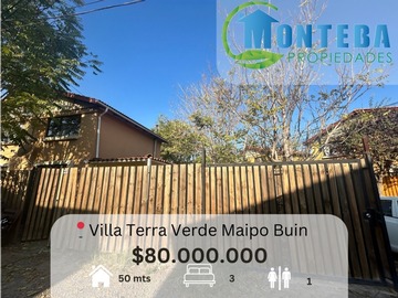 Venta / Casa / Buin