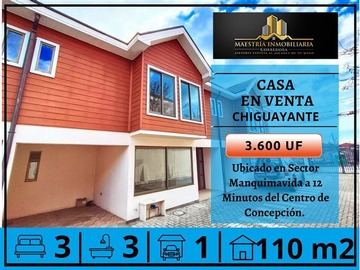 Venta / Casa / Chiguayante